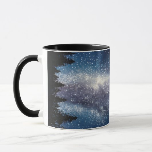 Milchstraße-Galaxie-Malerei-Tasse Tasse (Links)
