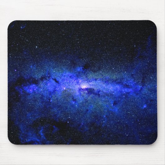 Milchstraße-Galaxie-Raum-Foto Mousepad (Vorne)