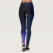 Milchstraße Galaxy Star Leggings (Rückseite)