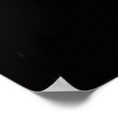 Milchstraße Galaxy Starry Night Sky Celestial Poster (Ecke)