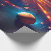 Milchstraße Galaxy Universe Geschenkpapier (Ecke)