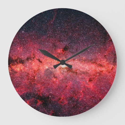 Milchstraße Große Wanduhr (Vorderseite)
