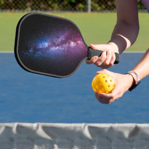 Milchstraße helle Farben Pickleball Schläger