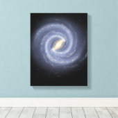 Milchstraße (mit Anmerkungen) Leinwanddruck (Insitu (Holzboden))