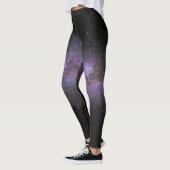 Milchstraße mit Silhouette Leggings (Links)