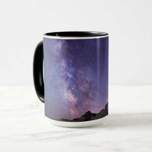 Milchstraße & Mt. Rainier Bundesstaat Washington Tasse