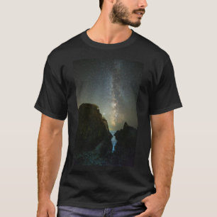 Milchstraße-Oregon-Küste T-Shirt