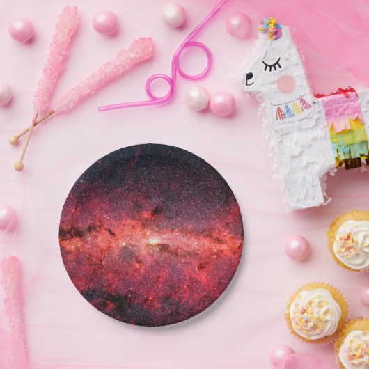 Milchstraße Pappteller (Party)