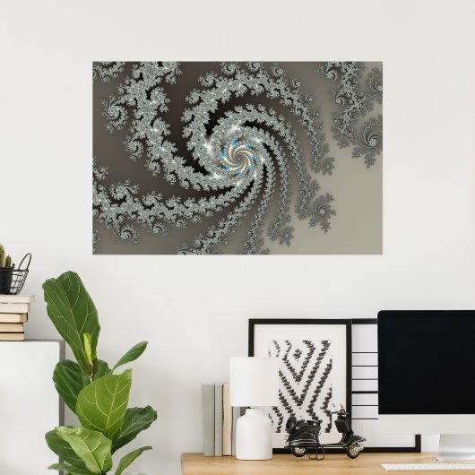 Milchstraße Poster (Heimbüro)