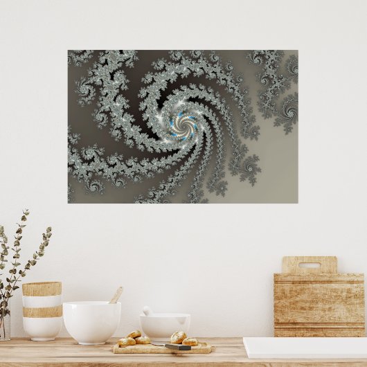 Milchstraße Poster (Küche)