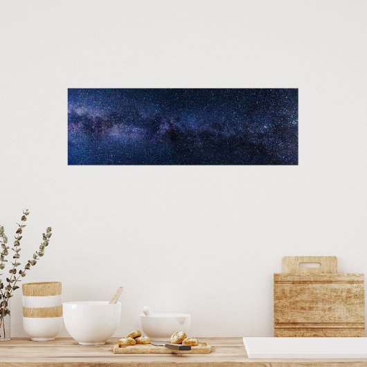 Milchstraße Poster (Küche)