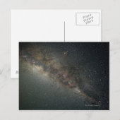 Milchstraße Postkarte (Vorne/Hinten)