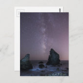 Milchstraße Postkarte (Vorne/Hinten)