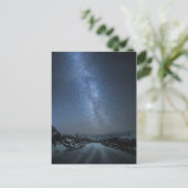 Milchstraße Postkarte (Stehend Vorderseite)