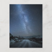 Milchstraße Postkarte (Vorderseite)