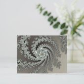 Milchstraße Postkarte (Stehend Vorderseite)