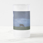 Milchstrasse Rinder Moonlight Mattiert Glass Beer  Mattglas Bierglas (Mittel)