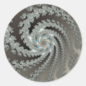 Milchstraße Runder Aufkleber (Vorderseite)