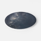 Milchstraße schöne Night Sky Galaxie Pappteller (Schrägansicht)