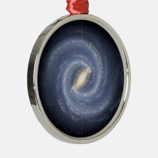Milchstraße Silbernes Ornament (Rechts)