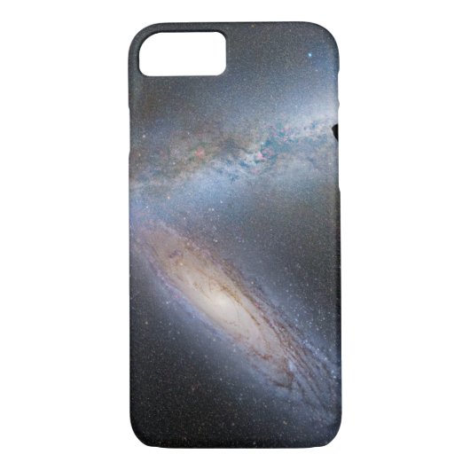 Milchstraße Spiral Galaxy Sky Space Universell Case-Mate iPhone Hülle (Rückseite)