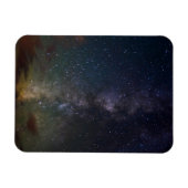 Milchstraße | Sterne in der Nacht Magnet (Horizontal)