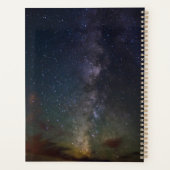 Milchstraße | Sterne in der Nacht Planer (Rückseite)