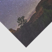 Milchstraße über dem Dom, Arizona Decoupage Seidenpapier (Detail)