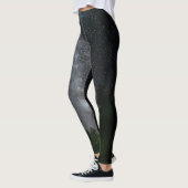 Milchstraße über Fichtenwald Leggings (Links)
