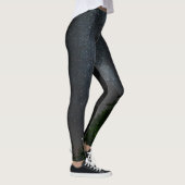 Milchstraße über Fichtenwald Leggings (Rechts)