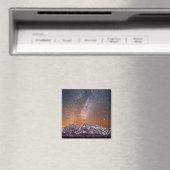 Milchstraße über Grand Teton Magnet (In Situ (Geschirrspüler))