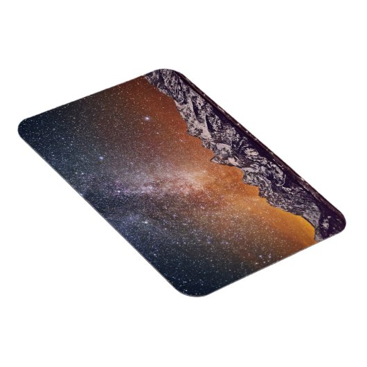 Milchstraße über Grand Teton Magnet (Rechte Seite)