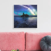 Milchstraße über Hollow Rock Leinwanddruck (Insitu (Wohnzimmer))