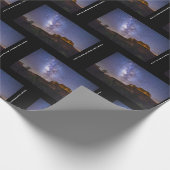 Milchstraße über Kathedrale Rock, Arizona Geschenkpapier (Ecke)