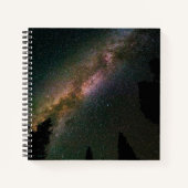 Milchstraße über Lizard Head Pass Notizblock (Vorderseite)