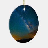 Milchstraße über Taos, New Mexico Keramikornament (Rechts)