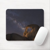 Milchstraße und Cyclops-Arch | Alabama Hills Mousepad (Mit Mouse)