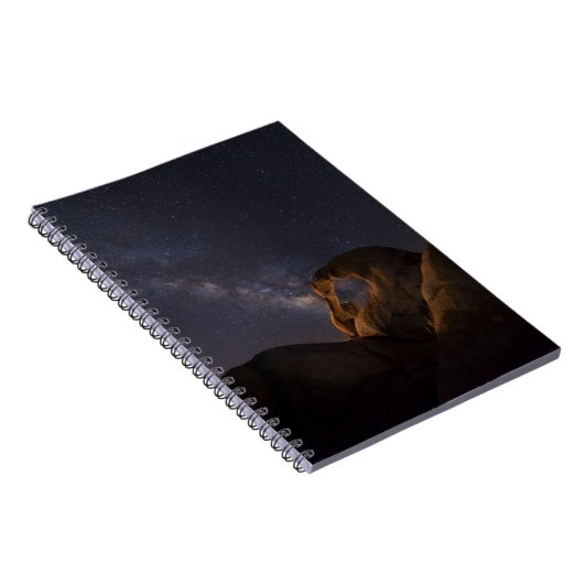 Milchstraße und Cyclops-Arch | Alabama Hills Notizblock (Rechte Seite)
