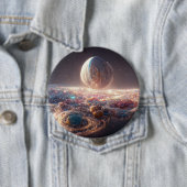 Milchstraße und Galaxien Button (Beispiel)