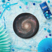 Milchstraße Whirlpool Galaxy Pappteller (Party)