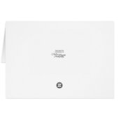 Milchstraßen Dankeschön-Karte (Rückseite Horizontal)