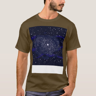 Milchstraßen-Galaxie Sterne Weltraum T-Shirt