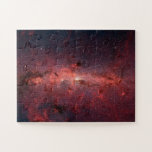 Milchstraßengalaktisches Zentrum Puzzle<br><div class="desc">Unser Galactic Center liegt 26.000 Lichtjahre entfernt in Richtung Sagittarius. Dieses Spitzer-Weltraumteleskop-Bild zeigt hunderttausende Sterne im Zentrum unserer Spirale Milchstraße.</div>