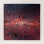 Milchstraßengalaktisches Zentrum Puzzle<br><div class="desc">Unser Galactic Center liegt 26.000 Lichtjahre entfernt in Richtung Sagittarius. Dieses Spitzer-Weltraumteleskop-Bild zeigt hunderttausende Sterne im Zentrum unserer Spirale Milchstraße.</div>