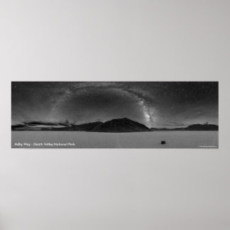 Milchstraßengalaxie - Death Valley National Park Poster