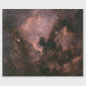 Milchstraßengalaxie Geschenkpapier (Flach)