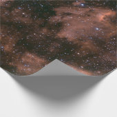 Milchstraßengalaxie Geschenkpapier (Ecke)