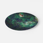 Milchstraßengalaxie Kosmischer Raum Pappteller (Schrägansicht)