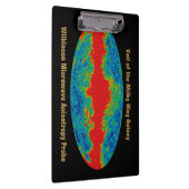 Milchstraßenschleier über WMAP Universum Klemmbrett (Rechts)