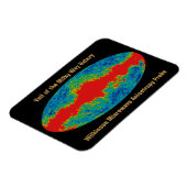 Milchstraßenschleier über WMAP Universum Magnet (Linke Seite)